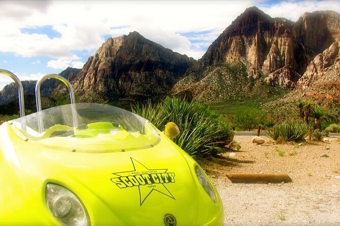 Scooter Car Tour of Red Rock Canyon with Transport from Las Vegas - Stops for Photos, Walking, and Switching Drivers