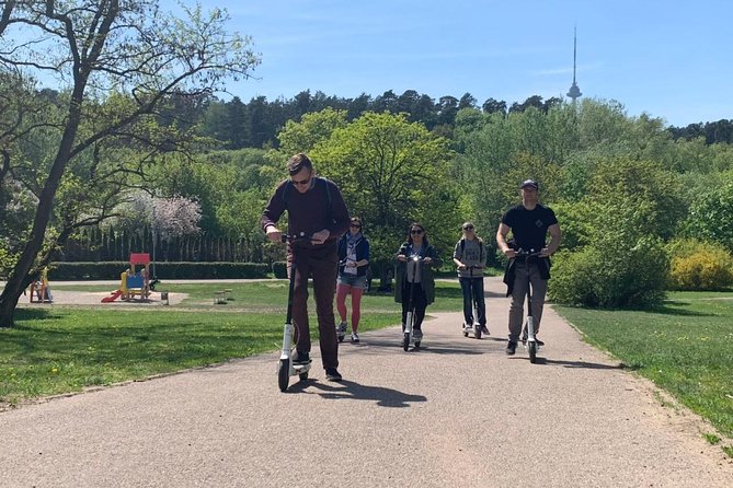 Scooter City Tour of Vilnius Highlights - A city story beyond cathedrals and palaces