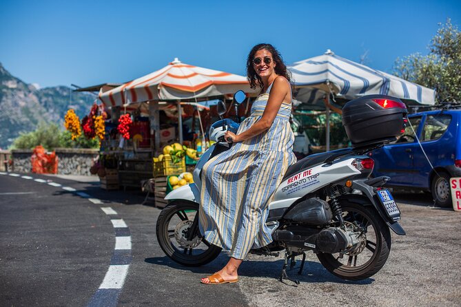 Scooter Rental 125cc - Getting comfortable with the 125cc scooter