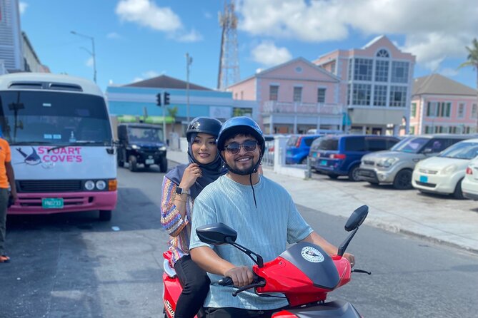 Scooter Rental Nassau - Riding with a second person