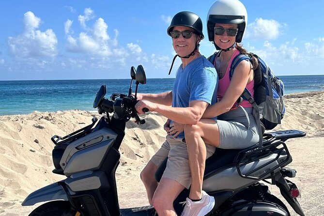 Scooter Rental San Juan Puerto Rico - Playa CV Sea and the first beach break