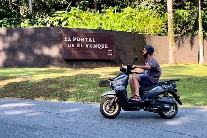 Scooter Rental San Juan Puerto Rico - Piñones dining at The New Reef