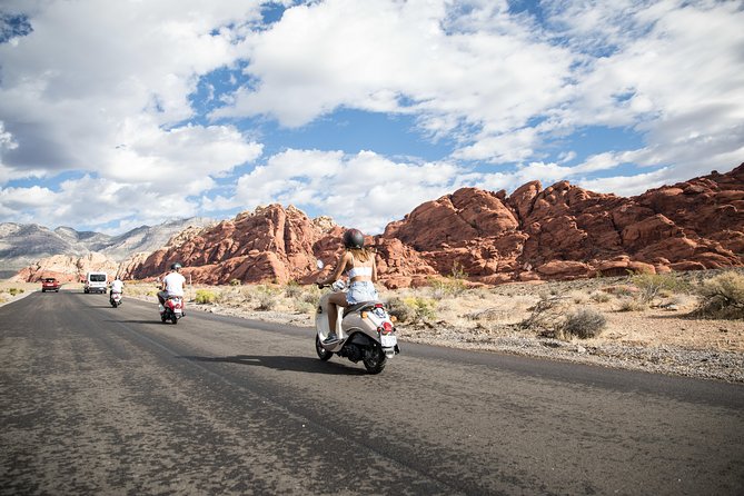 Scooter Tours of Red Rock Canyon - Three scenic stops for photos and desert context