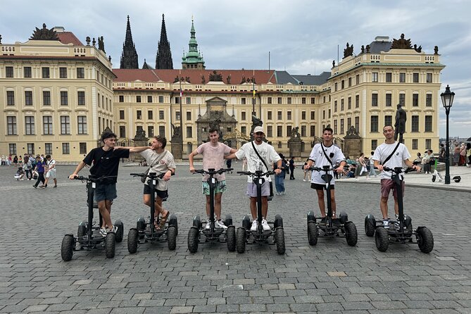 Scooter tours to Prague Castle and views. - Petřín, optional time, and the route back