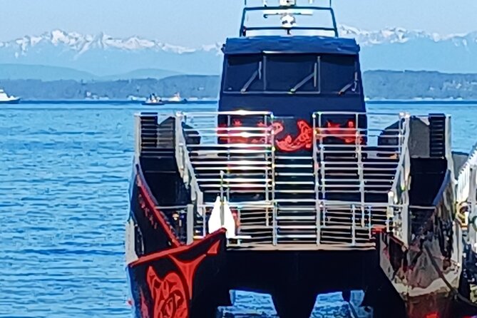 Seattle Waterfront Electric Scooter Tour with Great Wheel - Ferries, tall ships, and the maritime side of Seattle