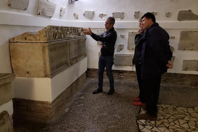 Secret Rome by Vespa private Tour - Santo Stefano Rotondo and an unusual circular plan