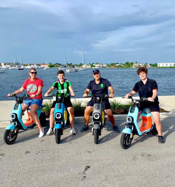 Segway Electric Moped Tour - Fun Activity Downtown Naples - Starting at Tin City and Naples Bay
