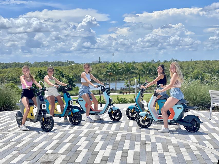 Segway Electric Moped Tour - Fun Activity Downtown Naples - Third Street South and Fifth Avenue South