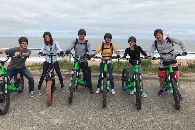 Seignosse electric scooter excursion - Lake Hossegor, golf views, and route variety