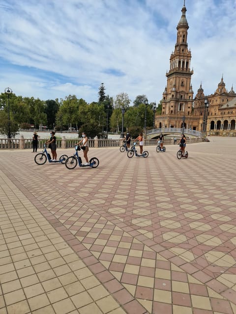 Seville: Electric Kickscooter Tour by night - Key points before you book
