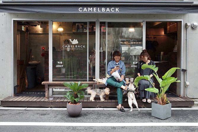Shibuya Electric Bike Tour of Tokyo's Most Expensive Neighborhood - The egg sandwich at CAMELBACK