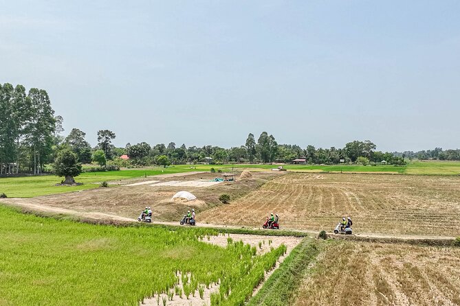 Siem Reap Countryside Vespa Tour / Tuk Tuk Available - The 7:45 am pickup and the road to West Baray