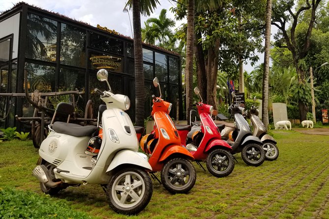 Siem Reap Food Tour by Vespa - Road 60 brings grilled food and local color