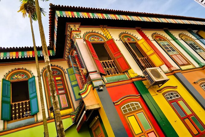 Singapore Street Food and Ethnic Quarters Kick Scooter Tour - Little India begins with color and worship