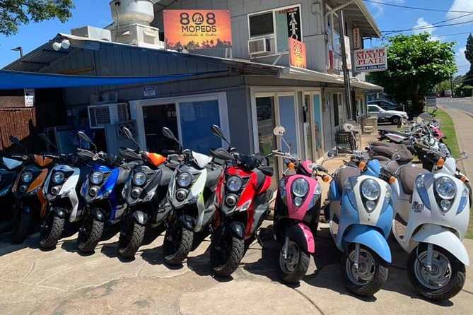 Single Passenger Moped/Scooter - 18+ NO Motorcycle License Needed - Why a Moped Works Well on Maui