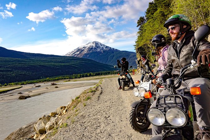 Skagway Scooter Gold Rush Adventure - Gold Rush Cemetery and the road beyond town