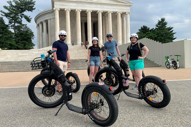 Small Group 5-Hour DC Tour via Electric Scooter for Ages 16+ - Jefferson Memorial and the Tidal Basin