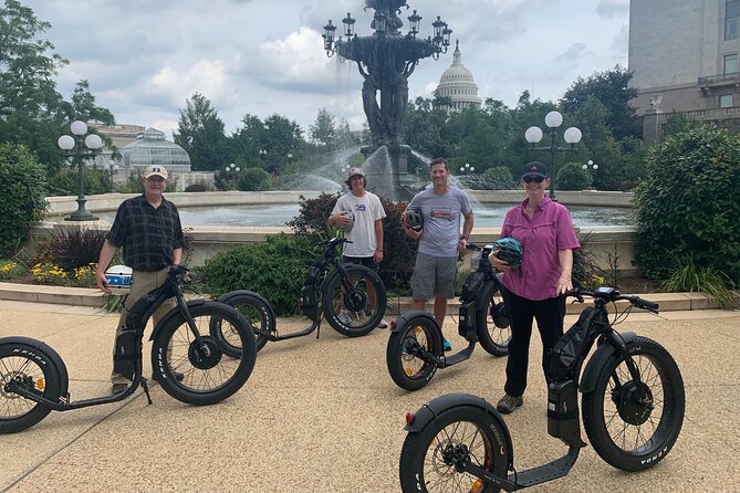 Small Group 5-Hour DC Tour via Electric Scooter for Ages 16+ - Starting at 10:00 at 7th Street NW