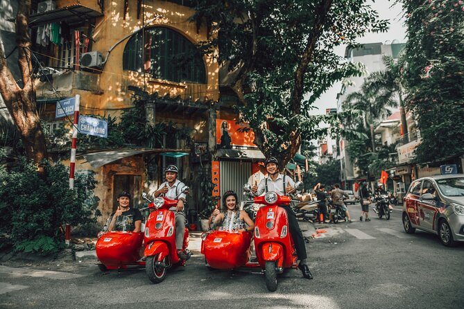 Small Group Vespa Sidecar Tour in Hanoi - Hoan Kiem Lake and the final egg coffee