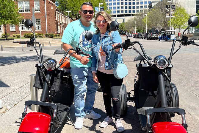 Smart Tour: Downtown Dallas Fat-Tire Scooter Tour - AT&T Discovery District adds light, food, and public space