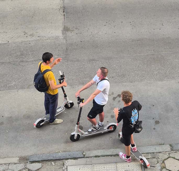 Sofia: Electric Scooter Guided Tour - From central Sofia to the National Palace of Culture