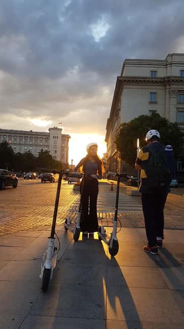 Sofia: Electric Scooter Guided Tour - Starting at Crystal Garden with a quick safety check