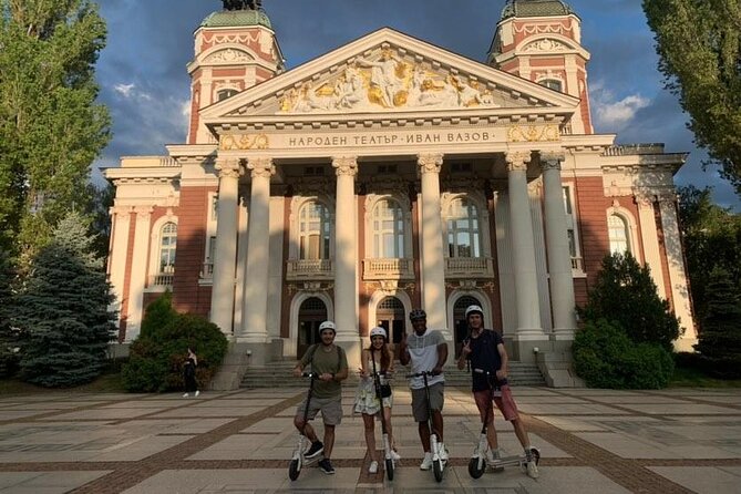 Sofia on an Electric Scooter - Guided Tour - One hour through Borisova Gradina