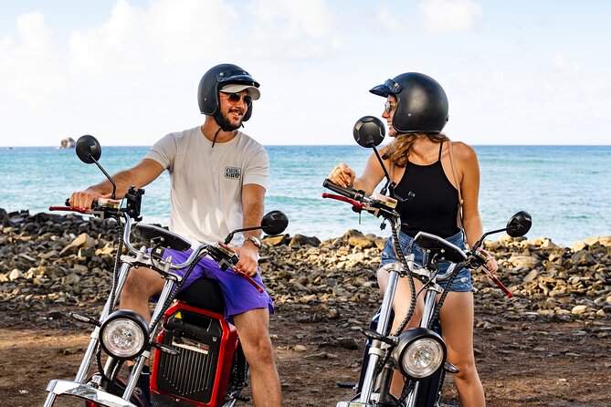 St.Lucia Beaches and Backroads Tour by Electric Big-Wheel Scooter - Safety, traffic, and the real riding difficulty