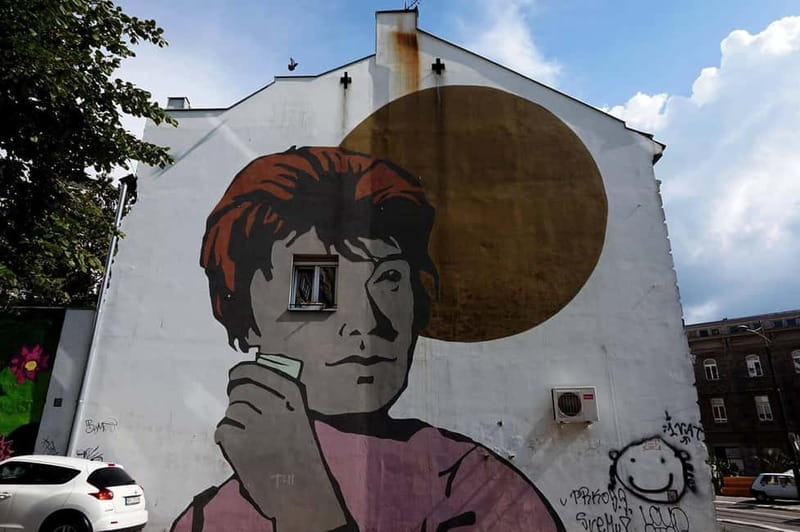 Street Art E Scooter tour - A possible graffiti workshop for groups