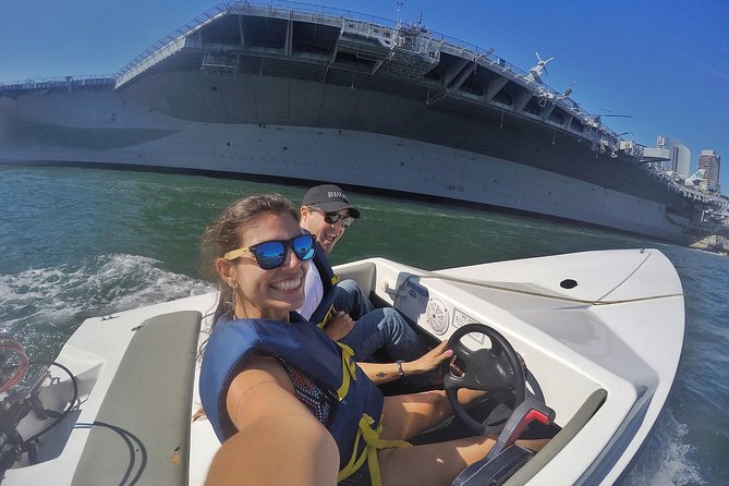 Super Saver: Self-Guided Speed Boat Adventure & iRide GPS Guided ScooterTour - From Little Italy to Old Town by GPS scooter