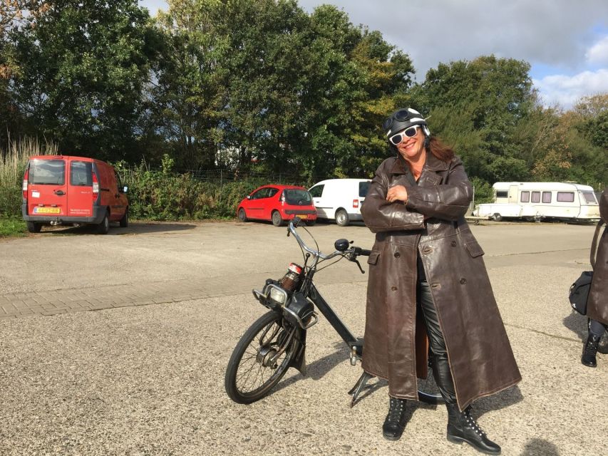 Texel: Solex Moped Rental - Meadows, dunes, and villages from the saddle