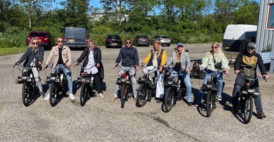Texel: Solex Moped Rental - Starting with a full tank and a simple plan