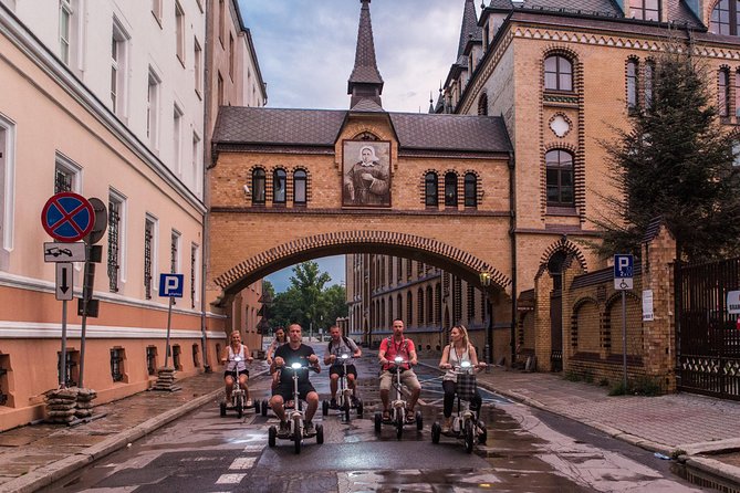The Classic E-Scooter (3 wheeler) Tour of Wroclaw - everyday tour at 6:00 pm - Why an e-scooter works well in Wrocław