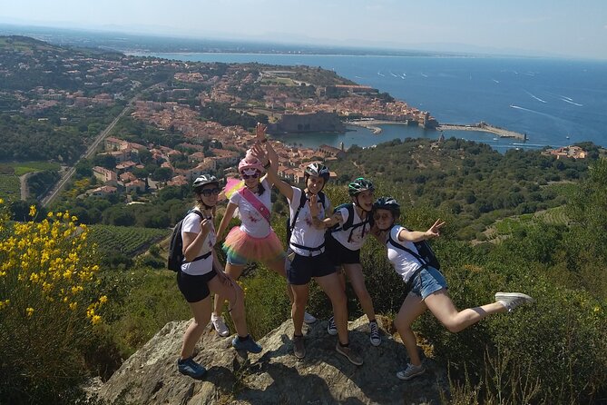 The Collioure Tops on Electric Scooters - Starting at Port-Vendres, not Collioure