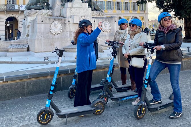 The essentials of Nice by electric scooter 1H30 - Cours Saleya and the flavors of local Nice