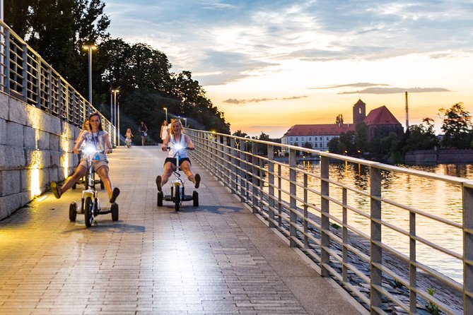 The Grand E-Scooter (3 wheeler) Tour of Wroclaw - everyday tour at 9:30 am - New Market Square and the first city lessons