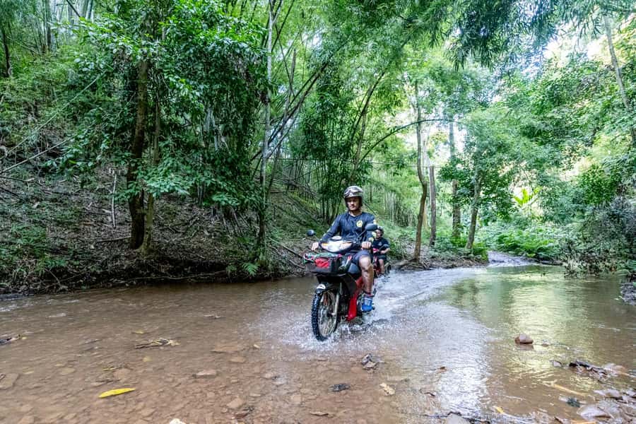 The REAL Thailand on a scooter. Check reviews !! - The morning route: back roads, farmland, and hill views