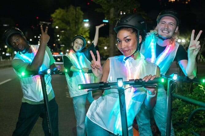 Tokyo: E-scooter Experience & Tokyo Tower night Tour - Key points to know before booking