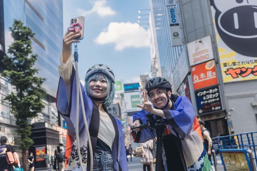 Tokyo: Ninja E-Scooter Tour with English Speaking Guide - Hanazono Shrine and Tokyo’s spiritual side