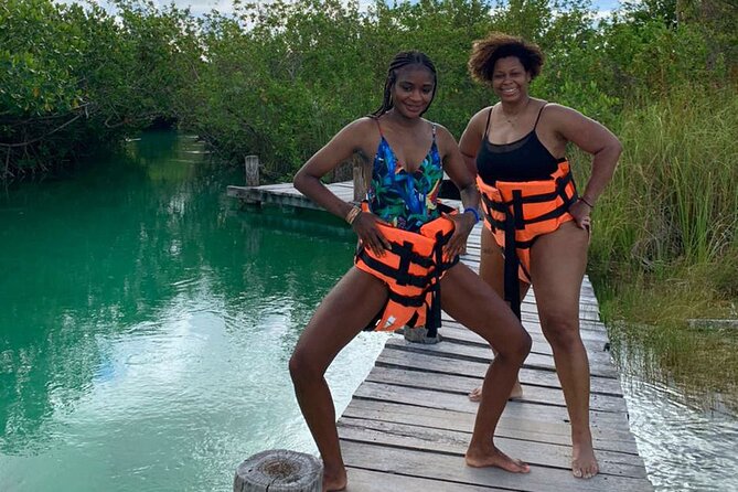Tulum Guided ATV/Scooter, Muyil Ruins, Boat Eco, Float Down Mayan Canals + Lunch - Cruising the Sian Ka’an lagoons by boat
