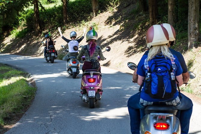 Tuscany Vespa Tour: Lunch & Wine Tasting, Countryside Roads - The Vespa ride through vineyards and olive groves