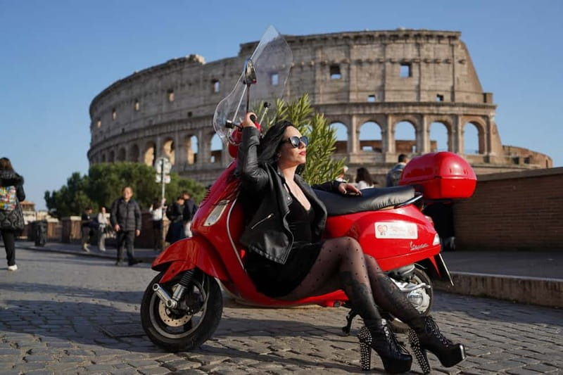 Vespa city tour in Rome with two different routes - Key points to know before booking