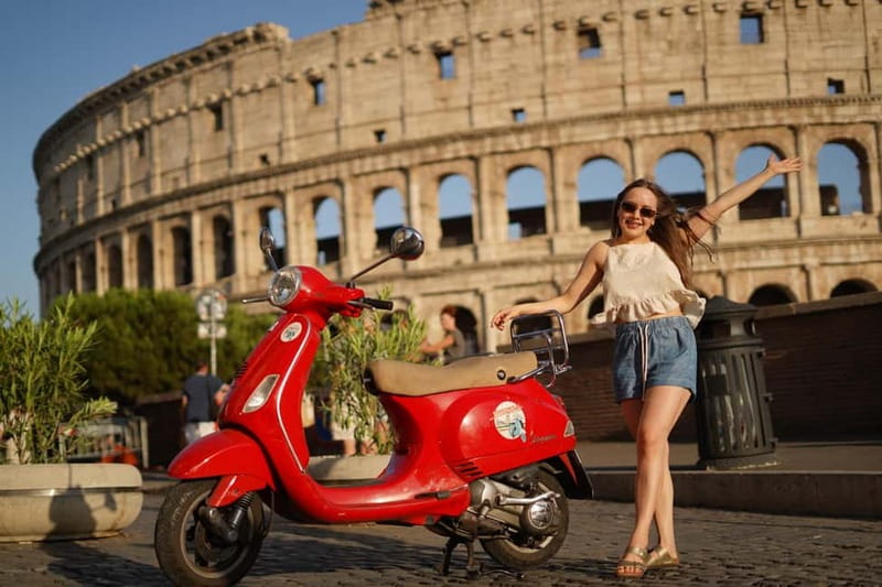 Vespa city tour in Rome with two different routes - Practical details that affect your decision