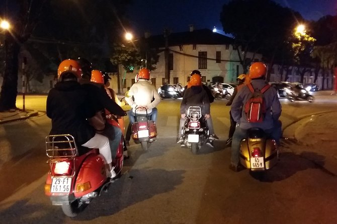 Vespa Food Tour Hanoi After Dark 3.5 hrs_TOP SERVICE, MAX VALUE - Timing, weather, and comfort