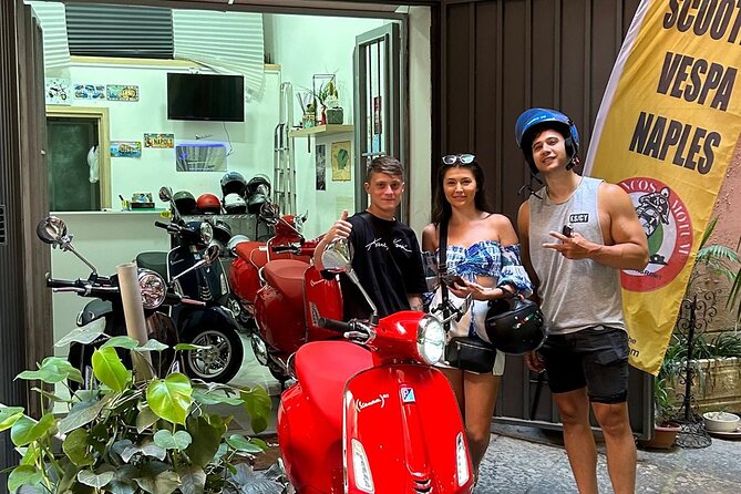 Vespa Naples rental - Pickup, return, and cancellation details