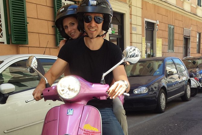 Vespa Rental in Rome 24 hours - The Colosseum and ancient Rome by scooter