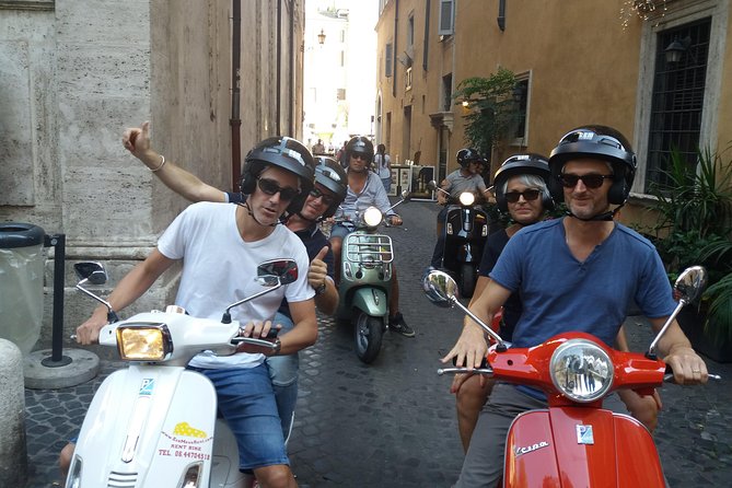 Vespa Rental in Rome 24 hours - The €300 deposit and damage risk