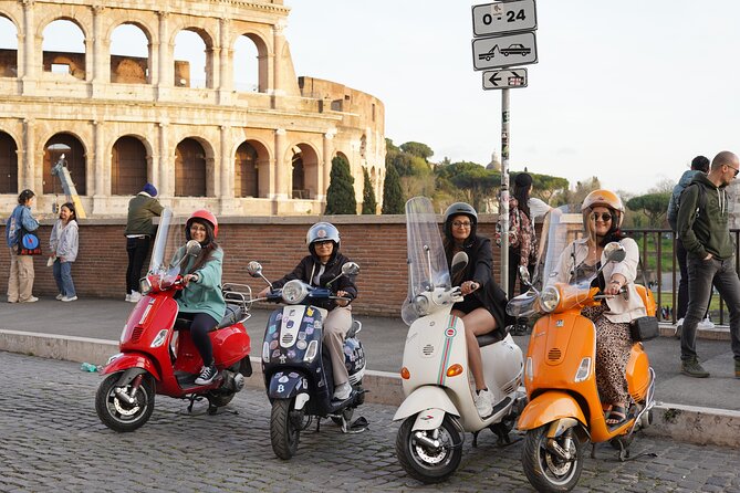 Vespa scooter Journey with Professional Photography - Why a Vespa makes sense in central Rome