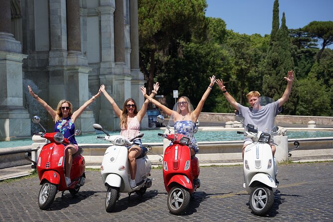 Vespa Scooter Tour in Rome with Professional Photographer - Key points at a glance