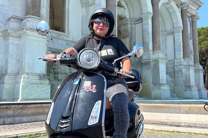 Vespa Self Drive Tour in Rome (Experience is a must!!) - The Mouth of Truth: a quick stop with a famous legend